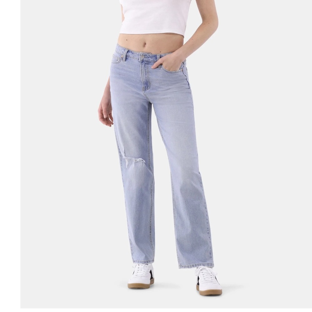 High Rise Straight Leg Jean Size 8
